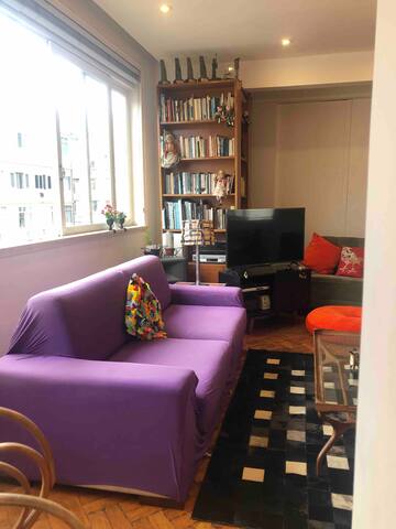 Copacabana-apto amplo e silencioso, 5m praia, mata gallery image 5