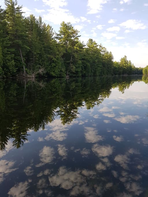 Photo taken from the dock July 2017