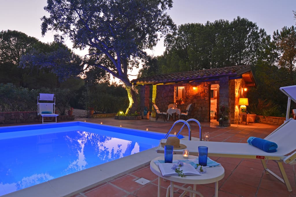 Area piscina - tramonto 2