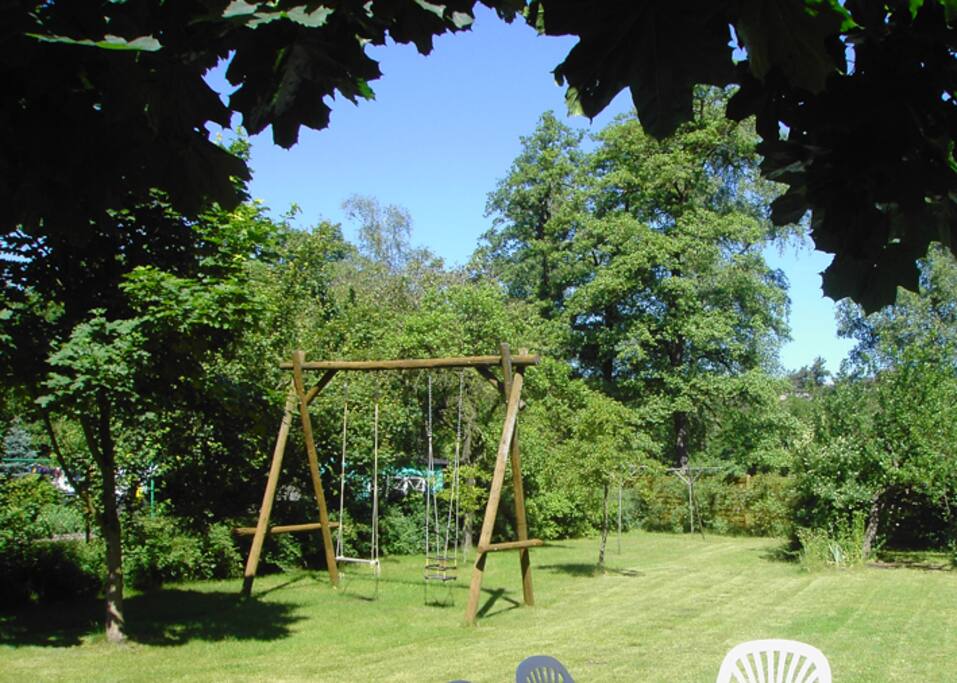 Garten mit Grill