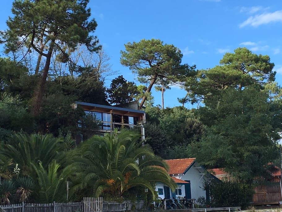 La maison à mi-dune
