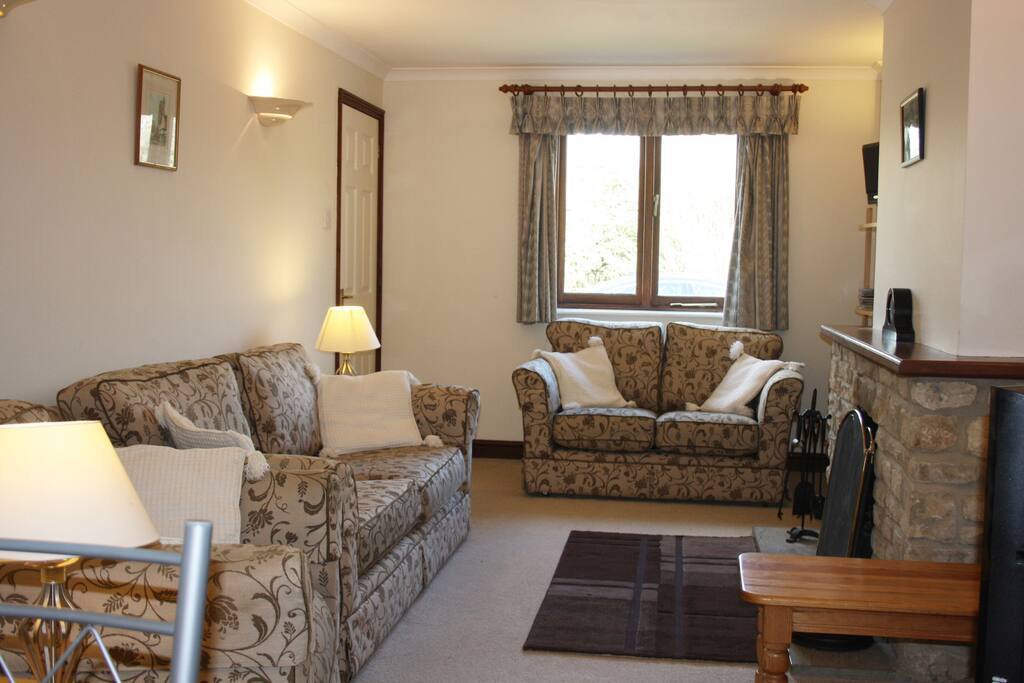 cozy seating area
