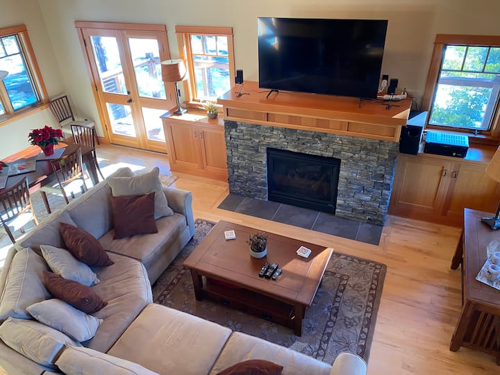 Living room from loft