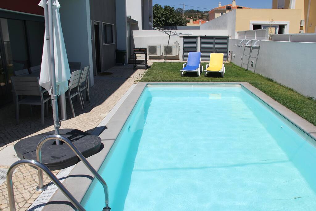 The swimming pool