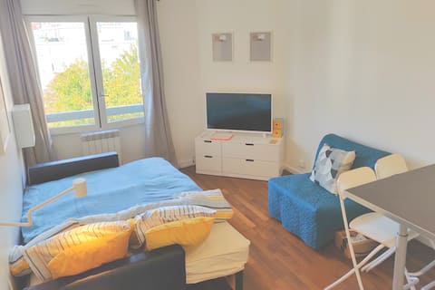 Private | Safe studio+Washing machine+Netflix incl