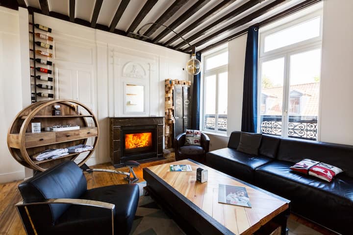Vieux Lille - Appartement design industriel 100 m2