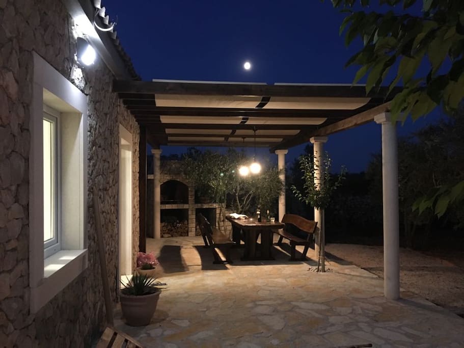 Full moon at Ivanovi Dvori