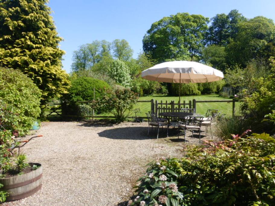 Enjoy the garden