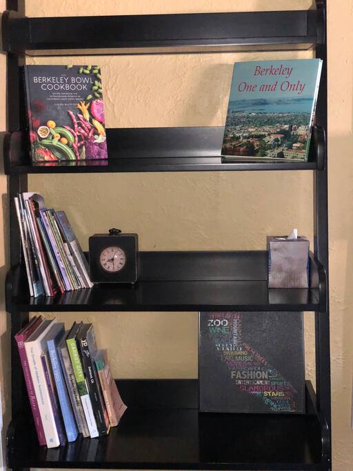 Collection of books about Berkeley