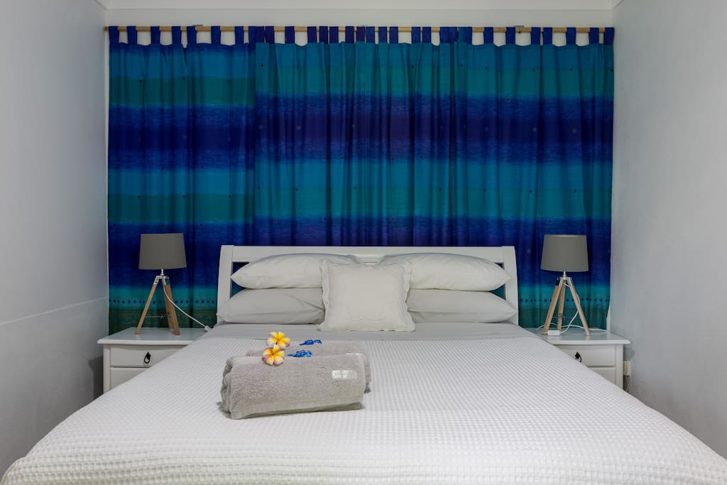 Quality Sheridan sheets and towels to make your stay more comfortable.