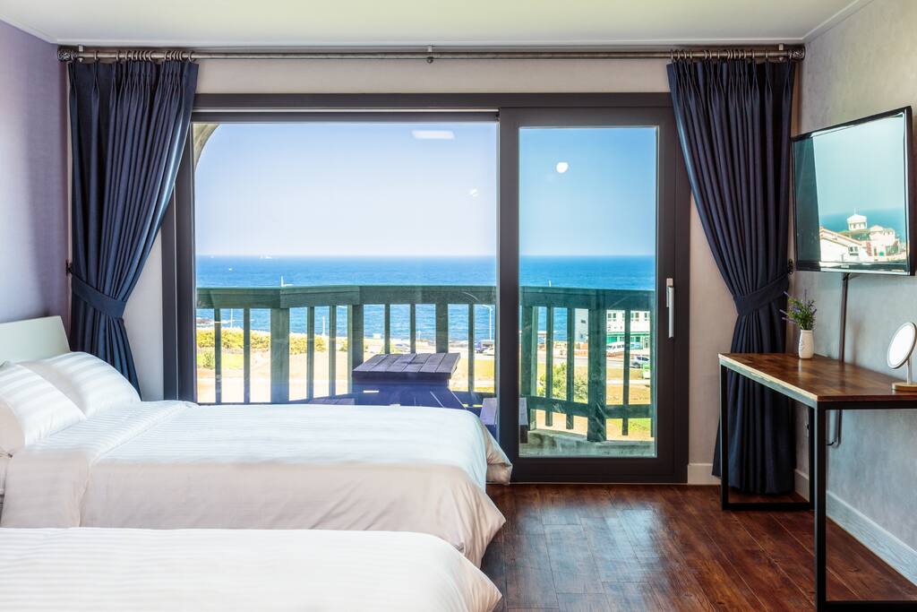 the ocean view