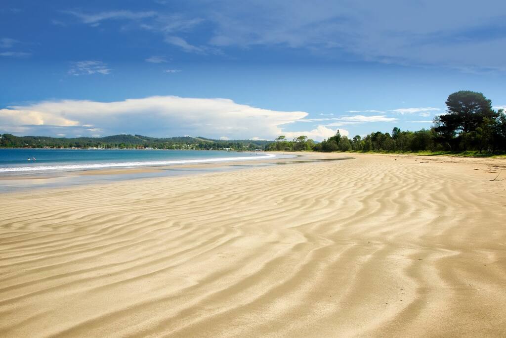 The Beach Front At The House