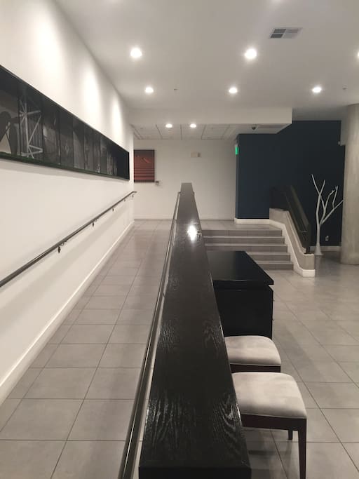 Entryway 1st level to elevator