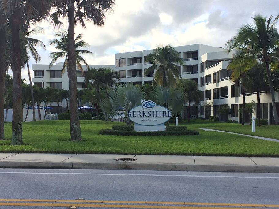 Well manicured resort