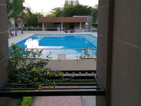 Apartment two hours from Bogotá. Always summer