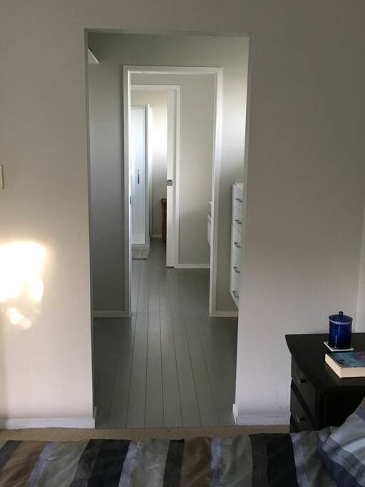 Walk through to your very own private bathroom