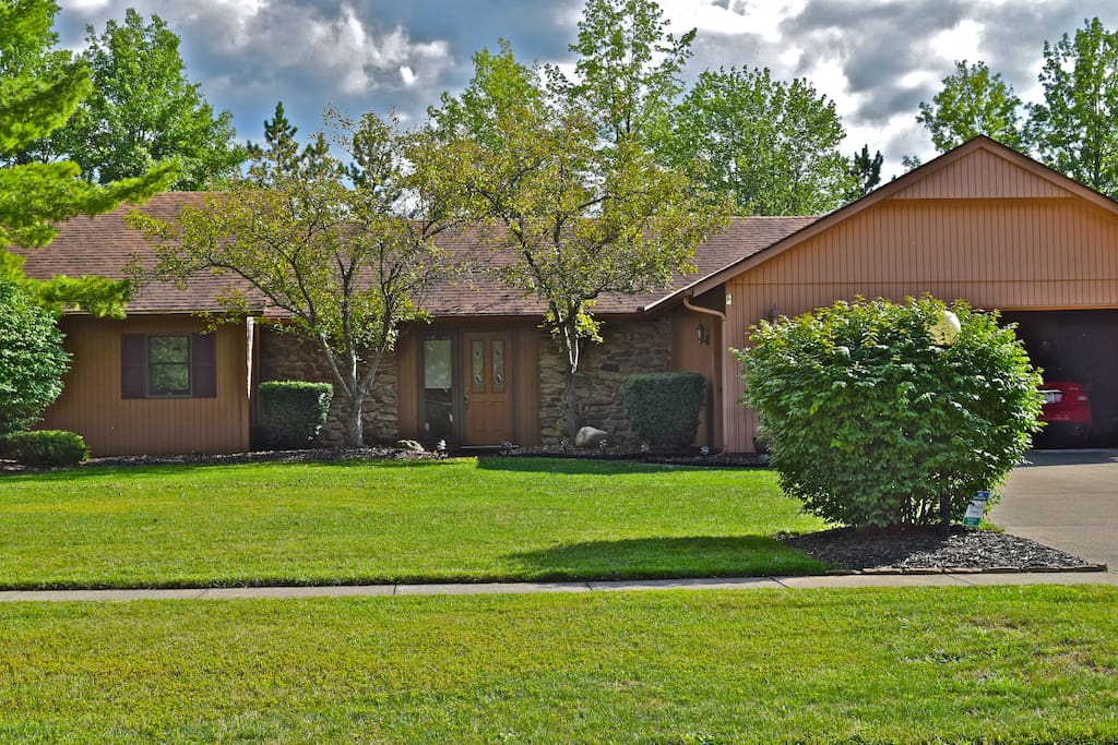 Front of the house