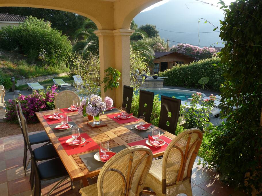 Terrasse couverte 36 m2