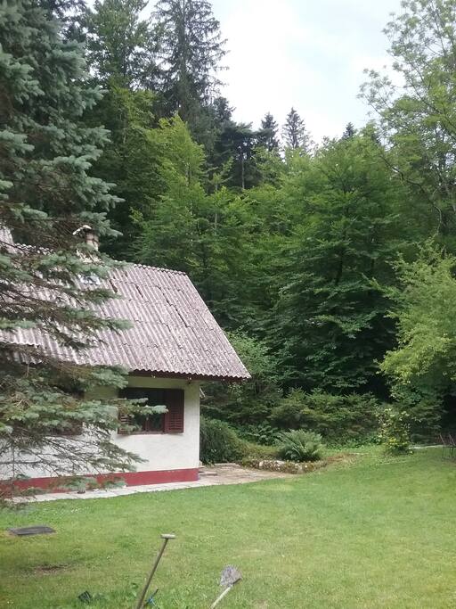 View of the house from the river side