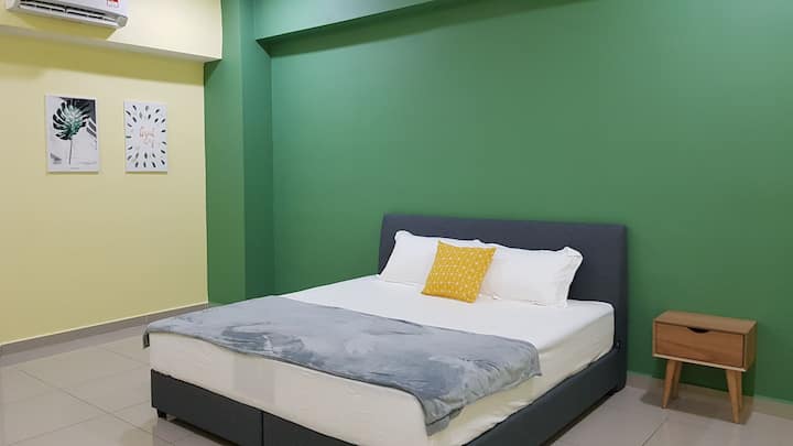 Spacious master bedroom