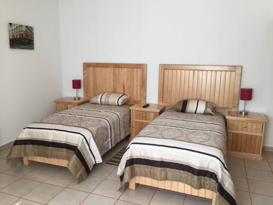Habitación doble, camas gemelas