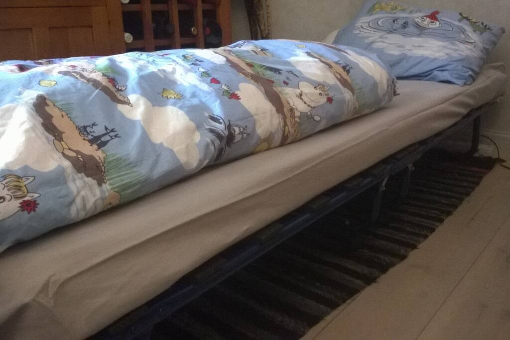 Your bed is IKEA travel bed