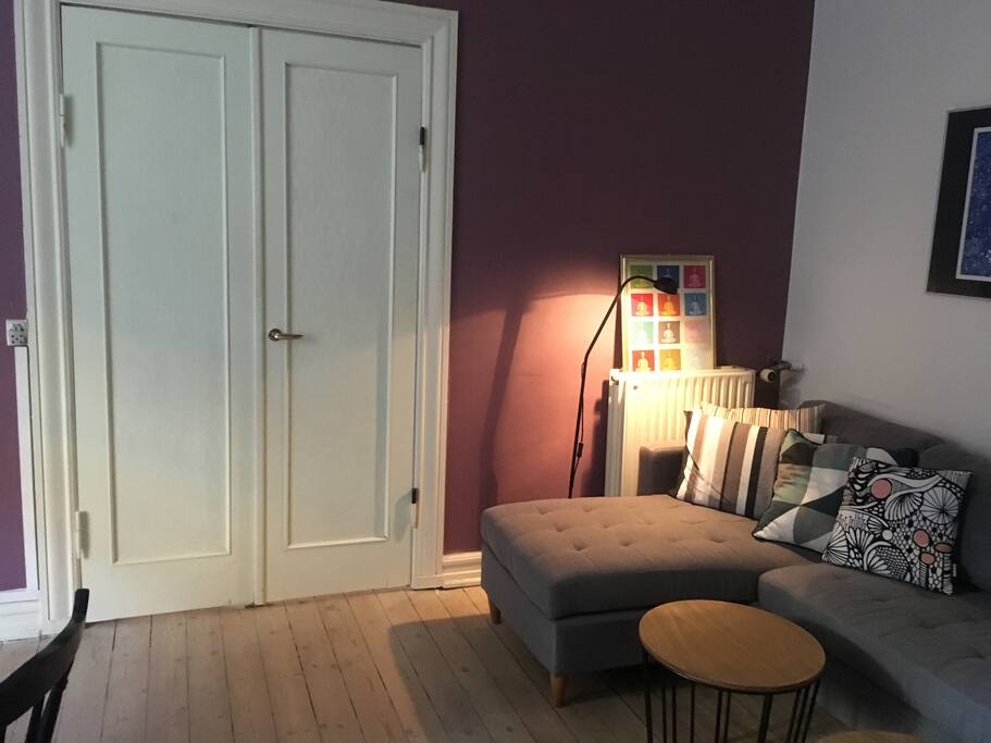 Entrance to bedroom from living room.