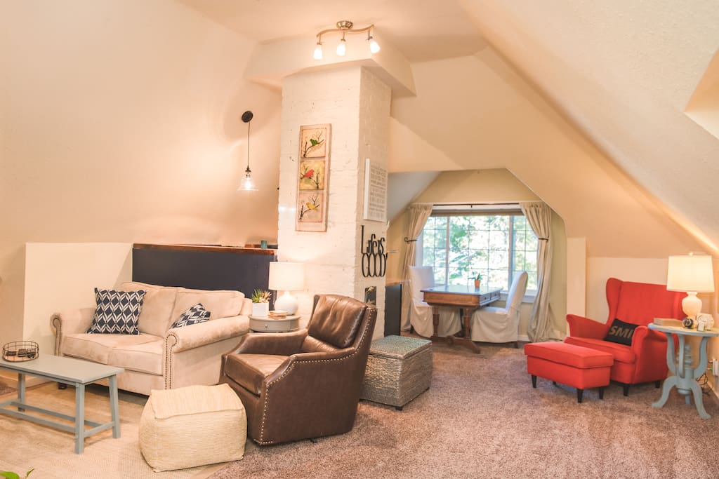 Open and spacious living area