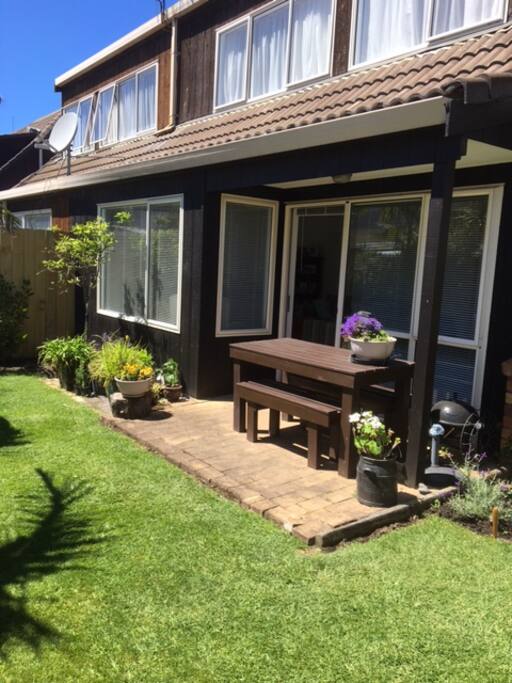 Outdoor area / Garden Oasis.