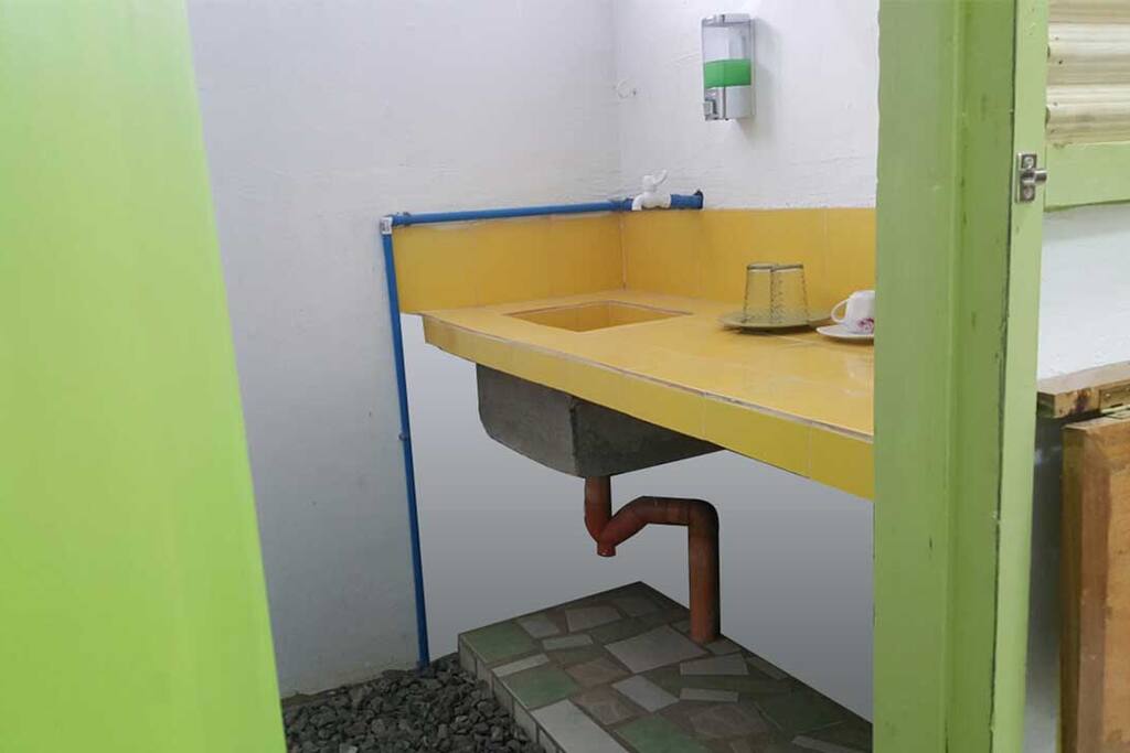 For convenience, pantry is provided where guests can prepare food