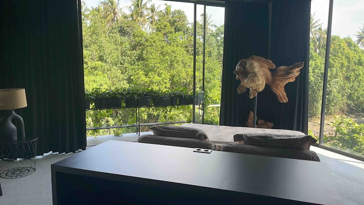 ,להתעורר עם נוף מדהים של הטבע והנהרות היפים.