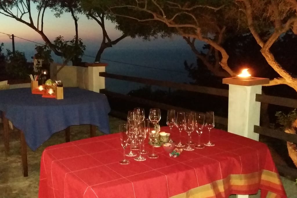Evening atmosphere