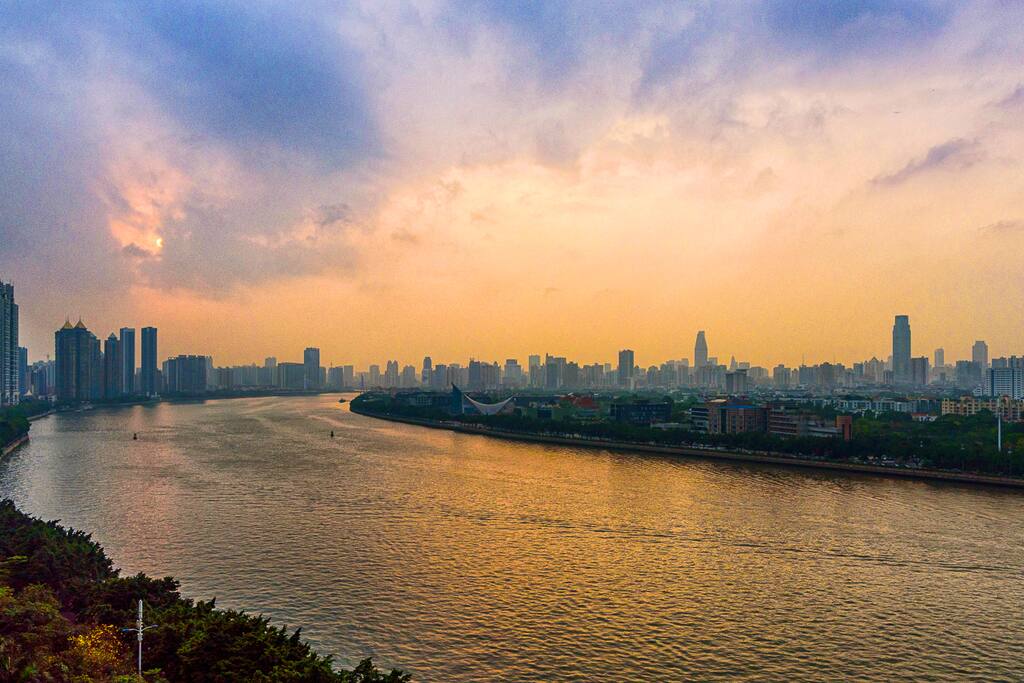 阳台江景
