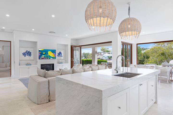 Quintessential Noosa Waterfront Home/ Heated Pool gallery image 3