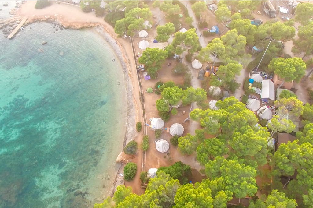 Camp from above!