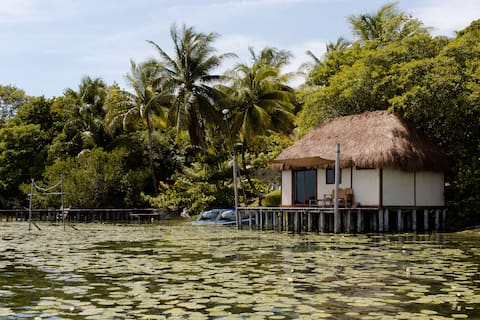 Lagoon Front Hut: Daily Cleaning, Bikes & Kayaks!