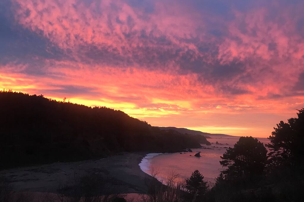 Sunrise from La Puerta is a sight to behold.