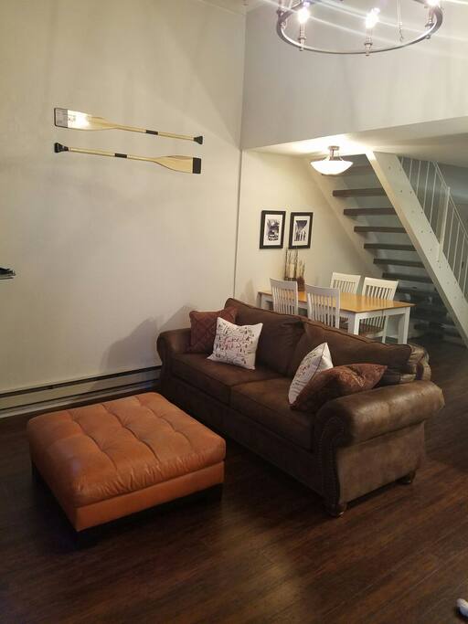 Living and dining area