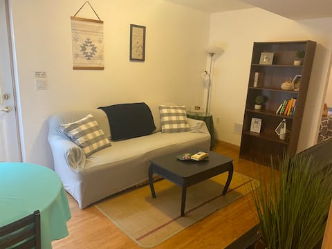 1-bedroom basement apartment with private entrance
