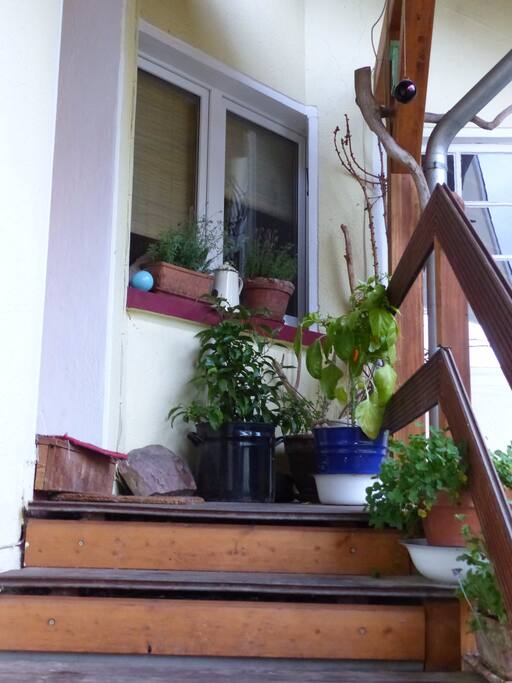 Aufgang zur Wohnung