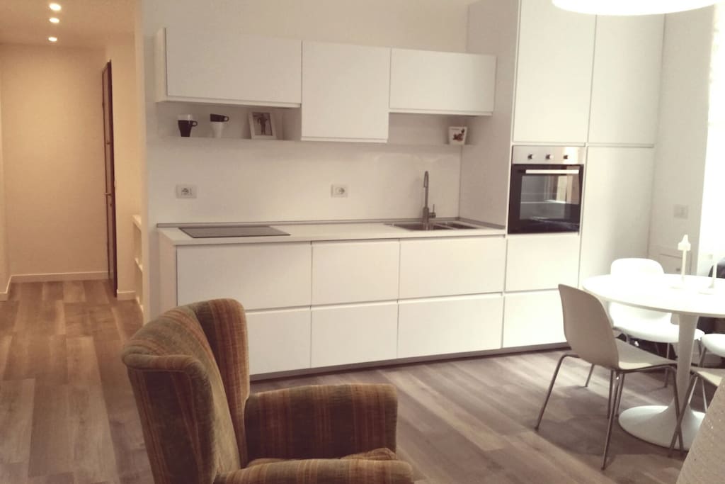 kitchen/living room