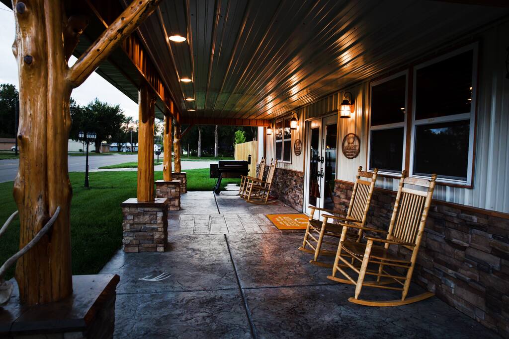 the front porch