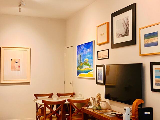 Ap. novo Leblon, portaria 24h, seguro, 100m.metrô. gallery image 5