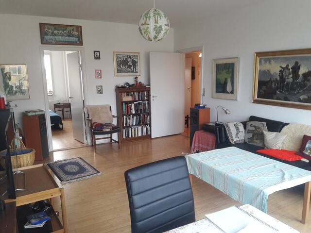 Hyggelig bohéme-lejlighed