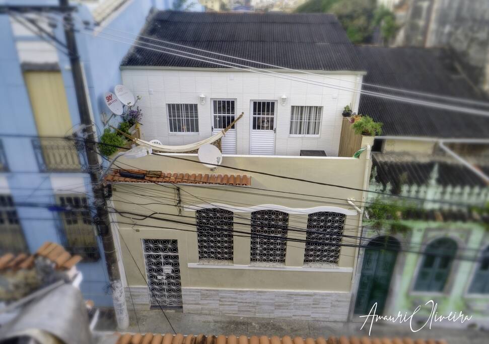 Fachada e varanda