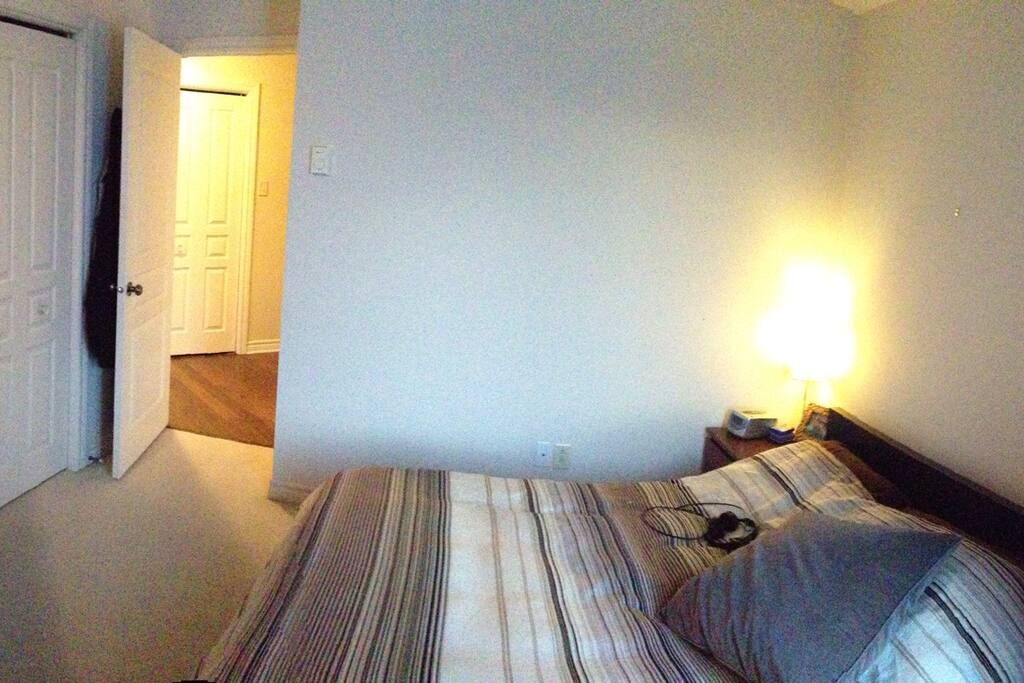 The bedroom