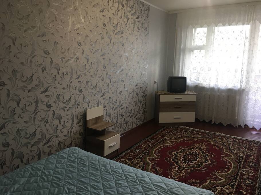 Bedroom. Exit to the balcony