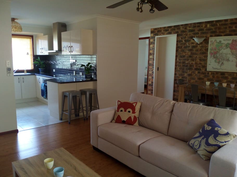 Living Room to Kitchen