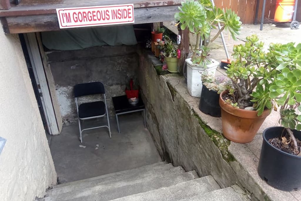 Private entrance