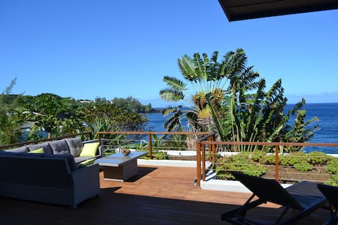 Beautiful VIP loft in Manapany-les-bains, facing the sea